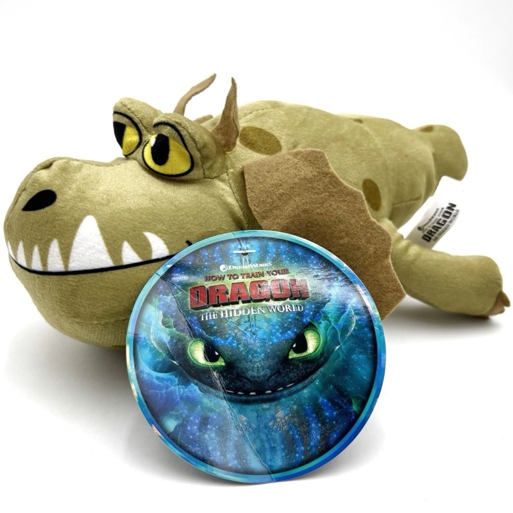 How to Train Your Dragon: The Hidden World MEATLUG Plush / DreamWorks / 9” / NEW